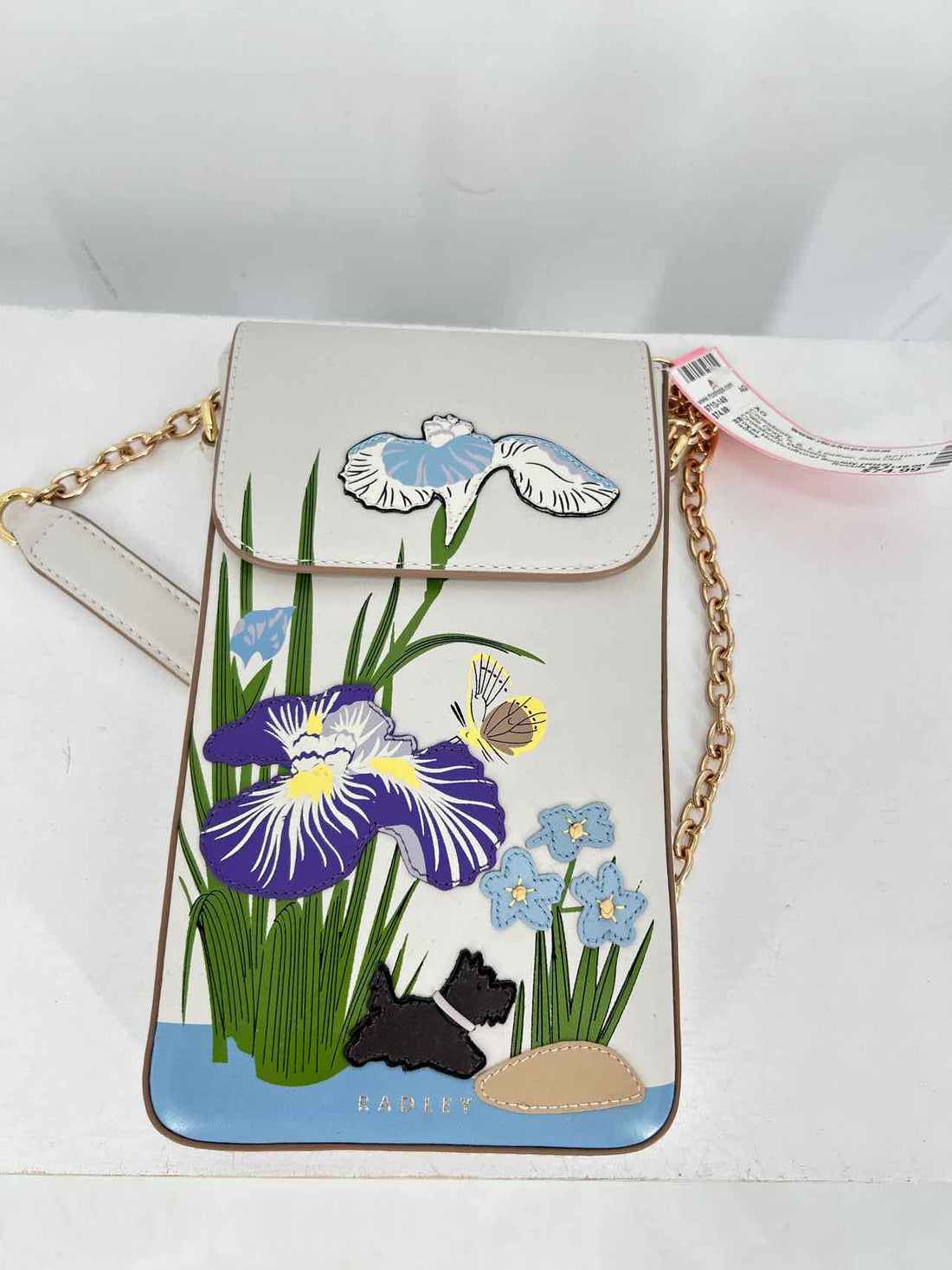 Radley Pale Gray Leather Sold Out Crossbody