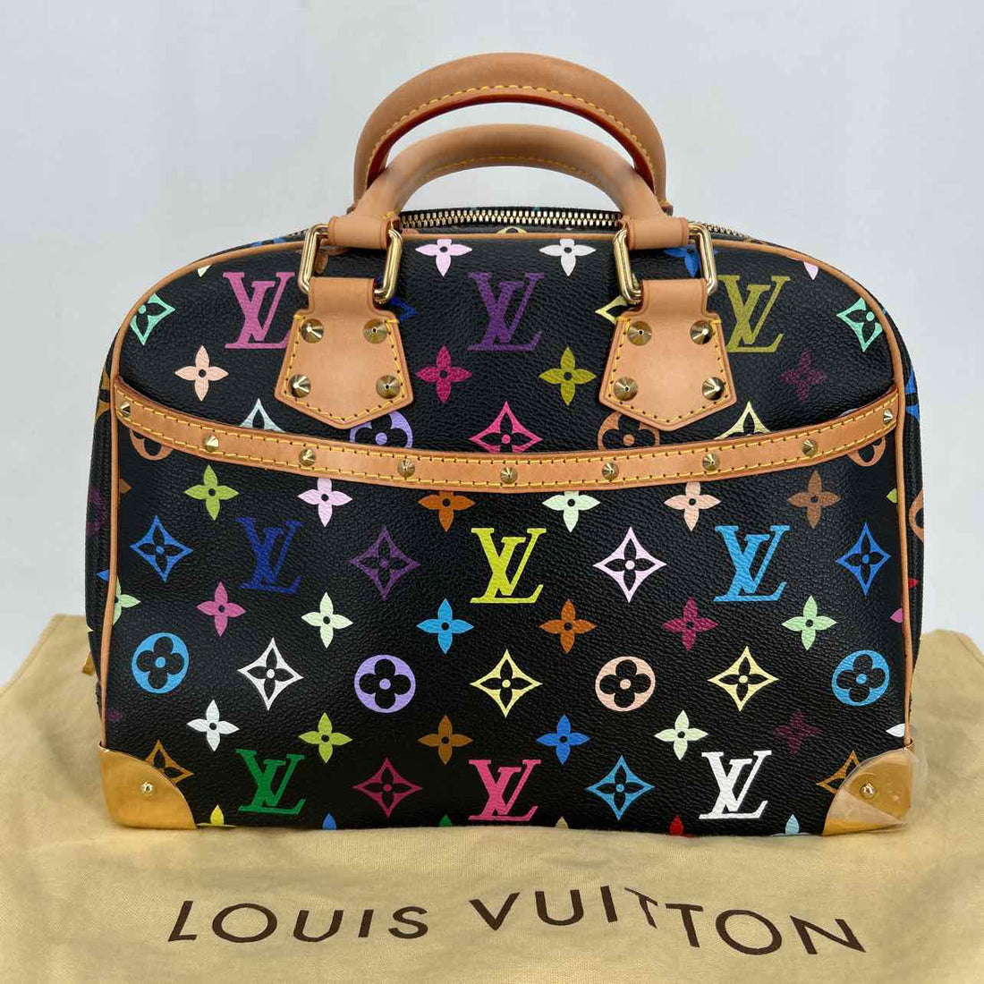 Louis Vuitton LTD Edition Murakami Multicolor Coated Canvas Like New LUXURY