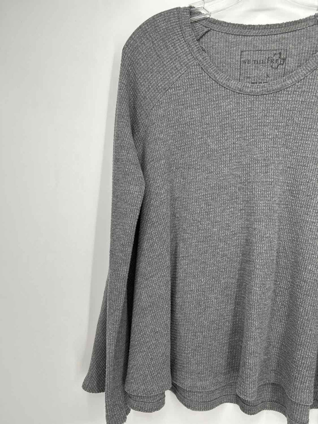 We The Free Size S Gray Long Sleeve