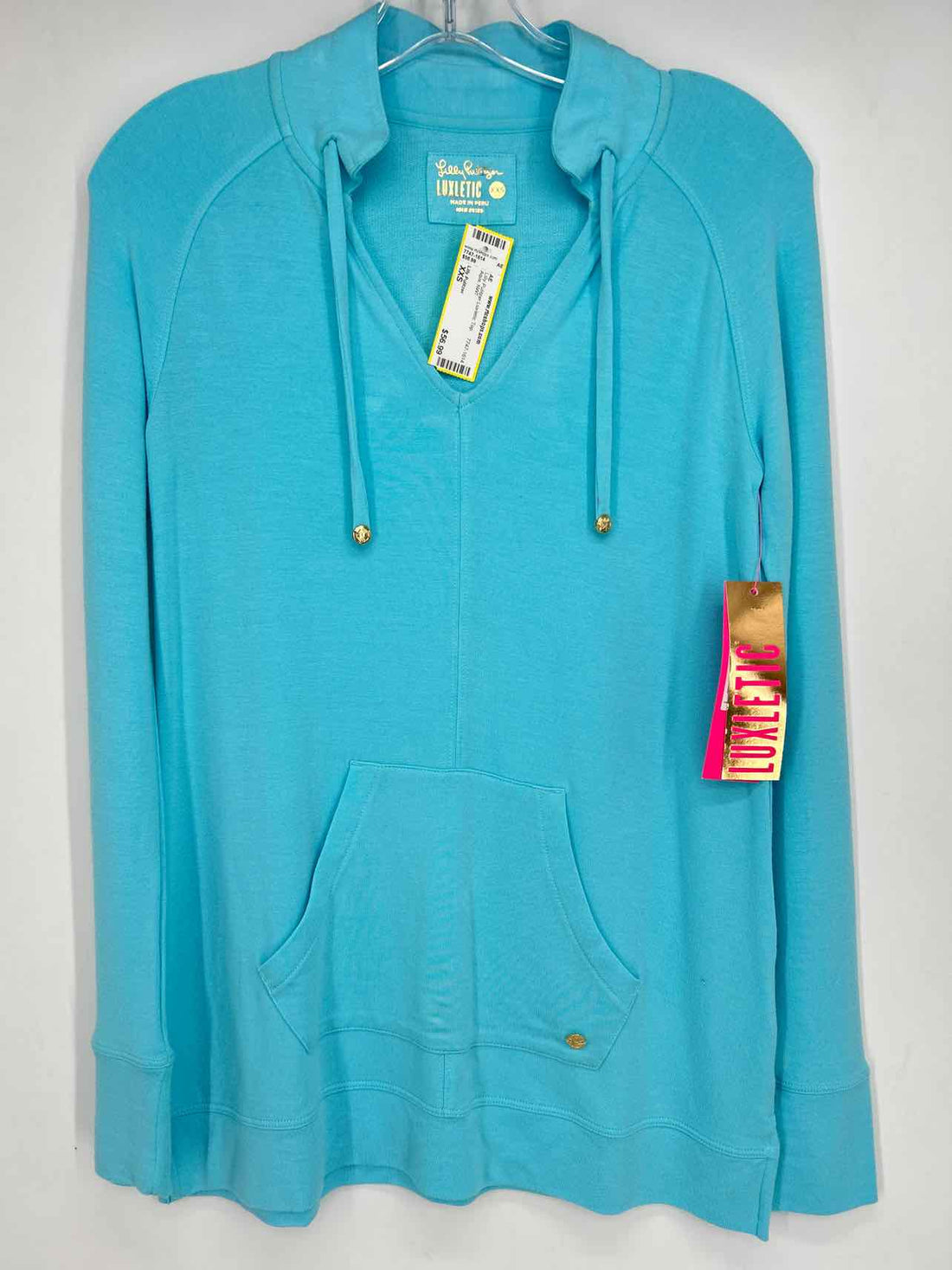 Lilly Pulitzer Size XXS Aqua NWT Lilly Pulitzer Luxletic Top