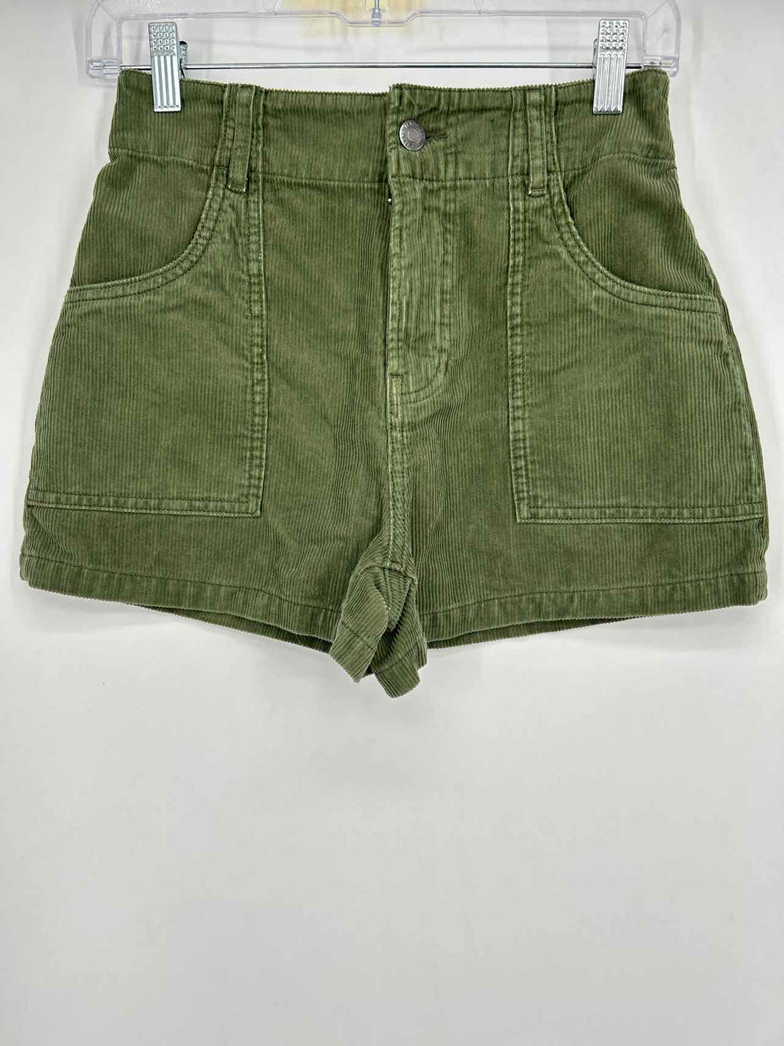 Veronica Beard Size 24 Olive Corduroy NWT Shorts