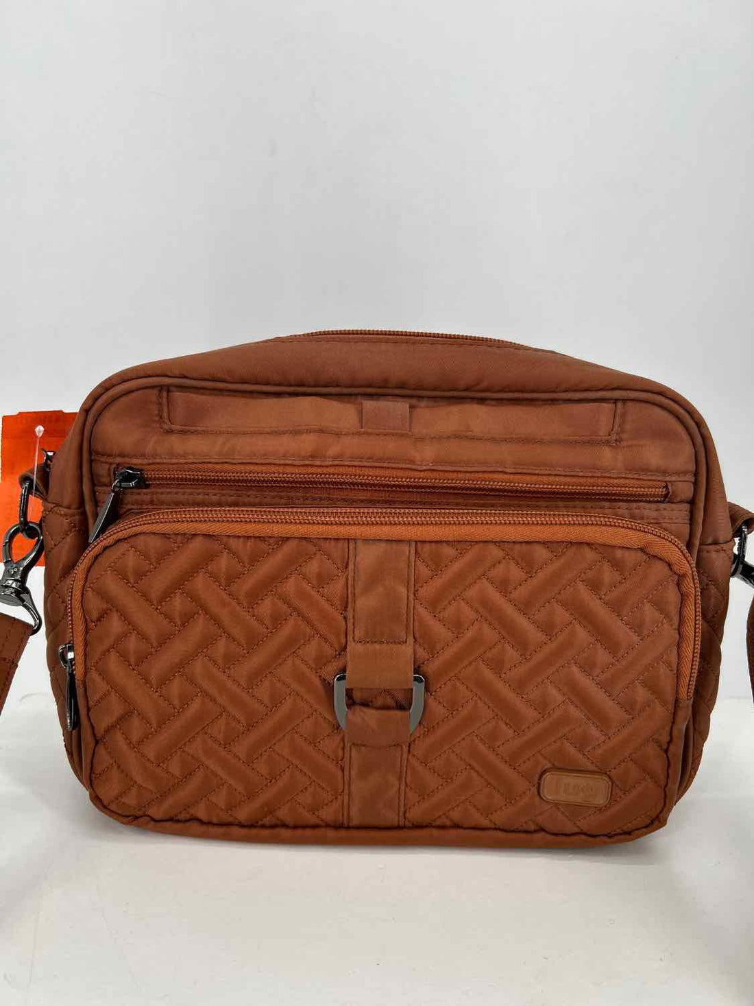 Lug Brown Nylon Pre Owned Crossbody