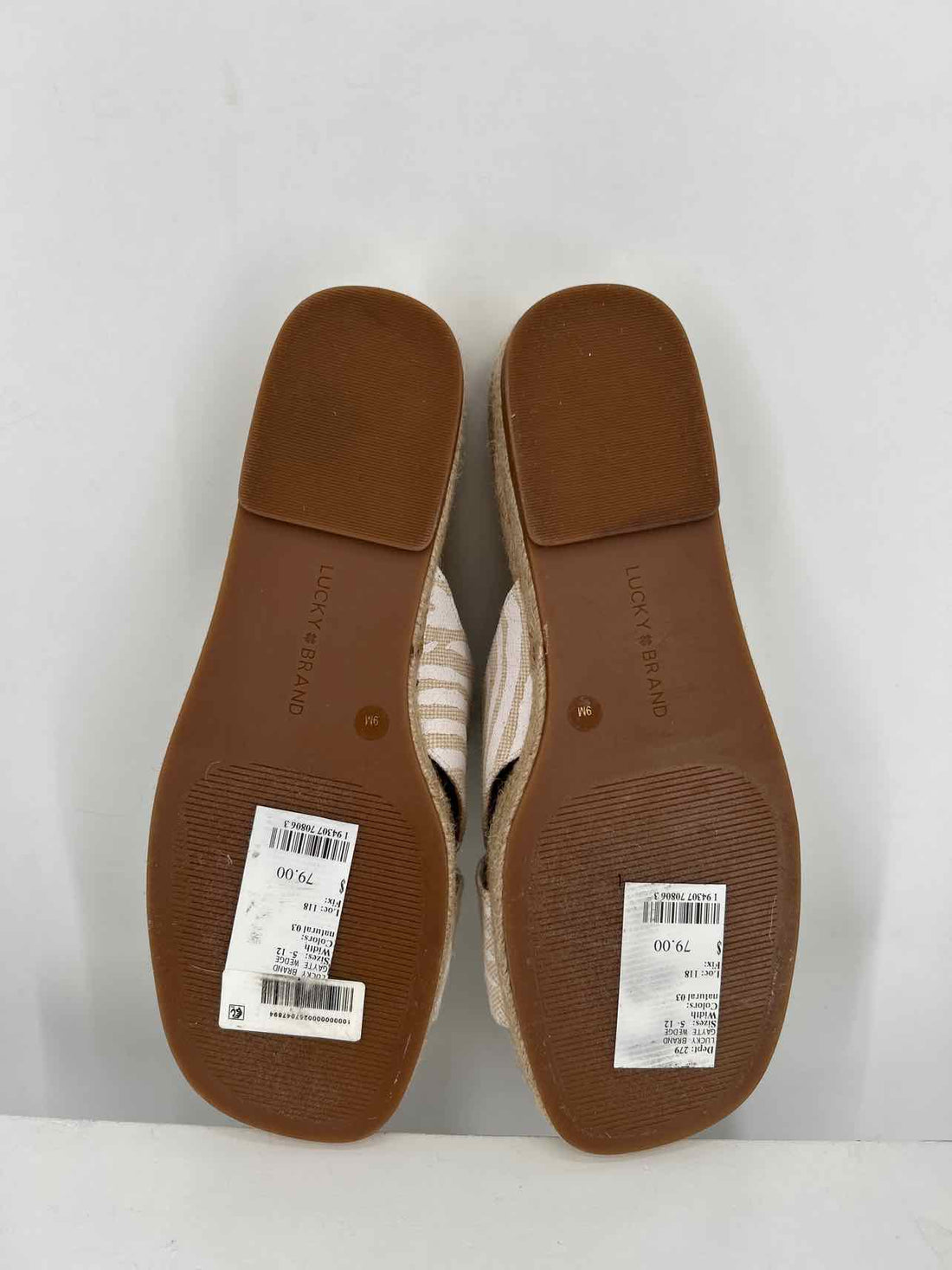 Lucky Brand Women Size 9 Tan Sandals