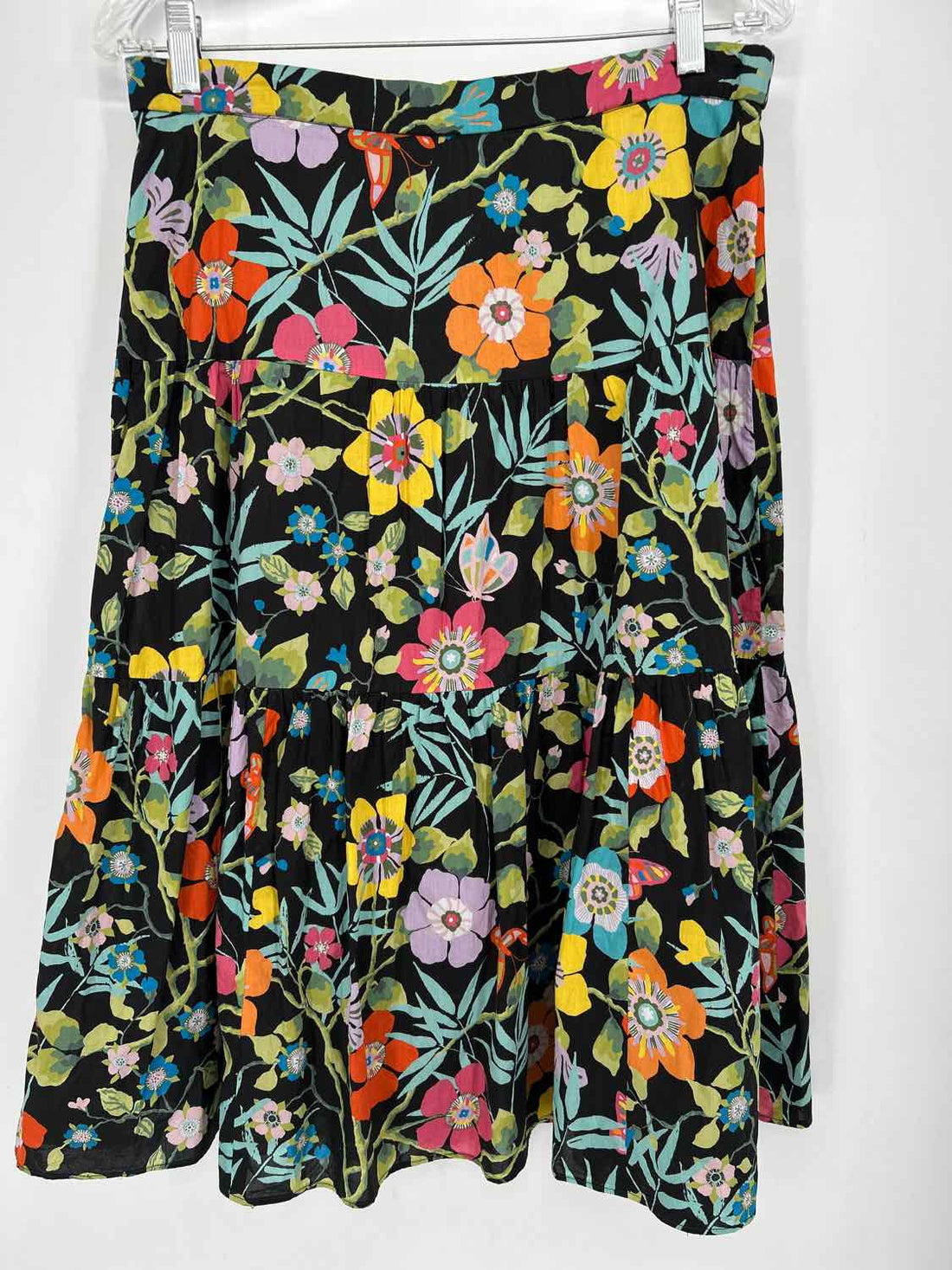 J Crew Size 10 Black Floral Sleeveless Multi-Piece Set