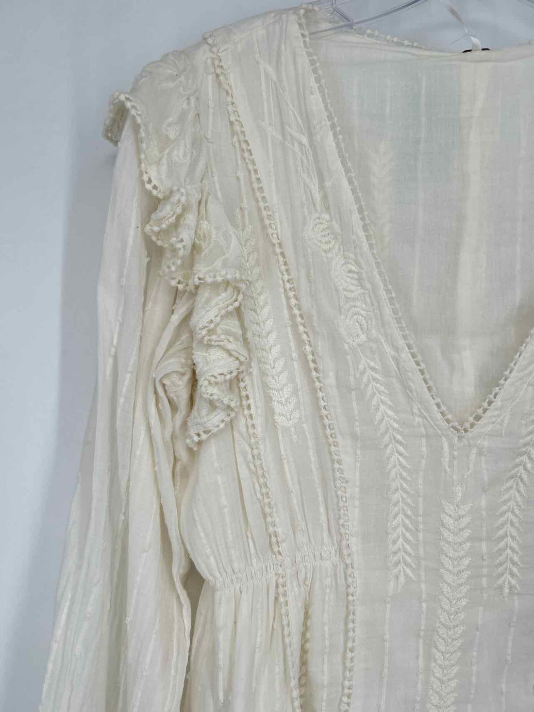Free People Size 12 Off White Dress