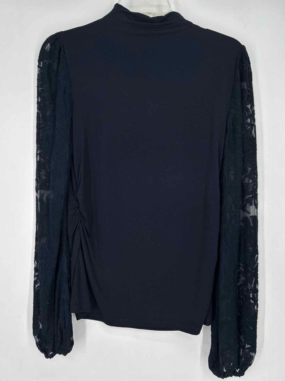 Elie Tahari Size S Navy Modal Blend NWT Long Sleeve