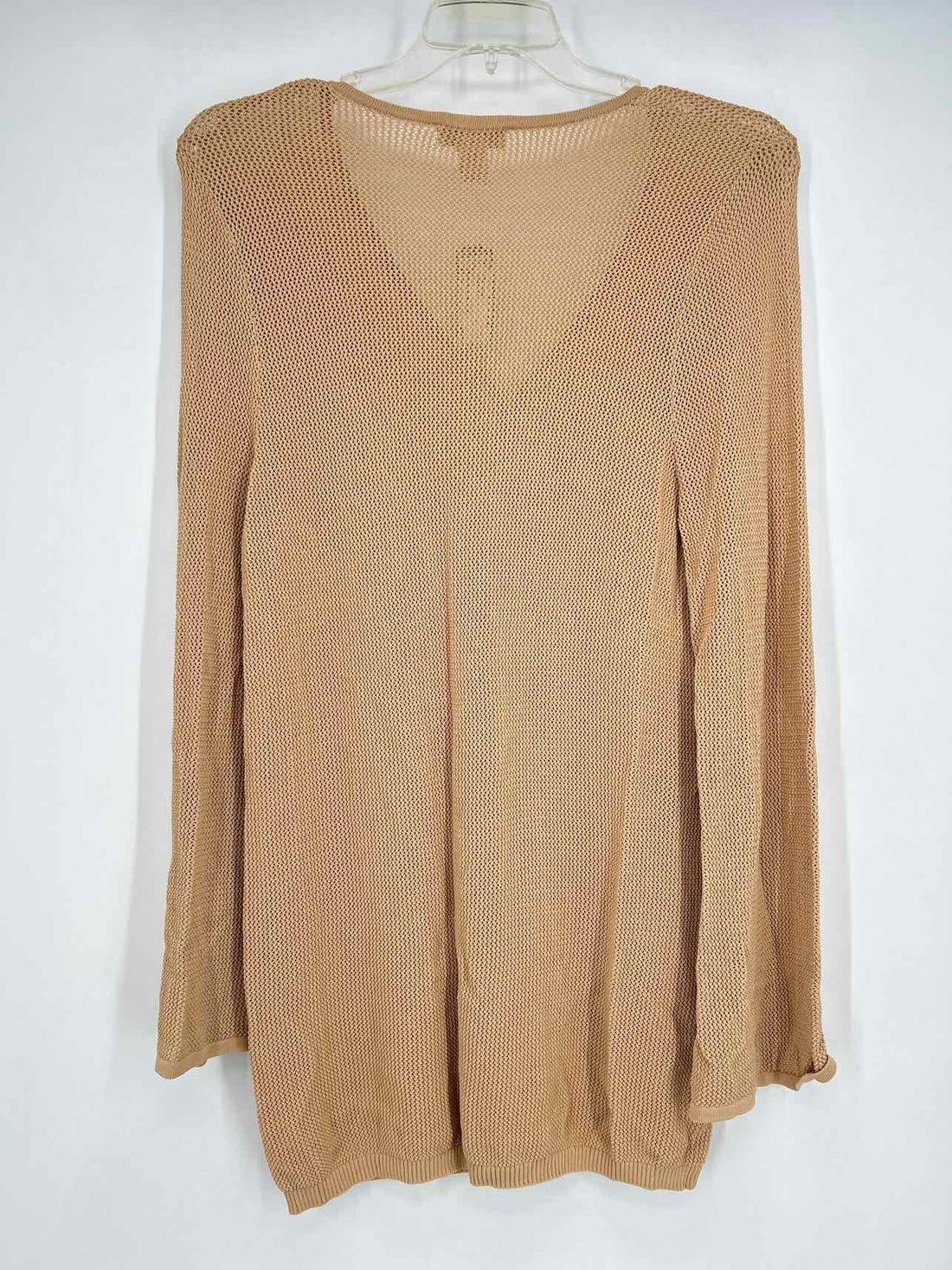 House of Harlow 1960 Size L Khaki Open Knit Long Sleeve
