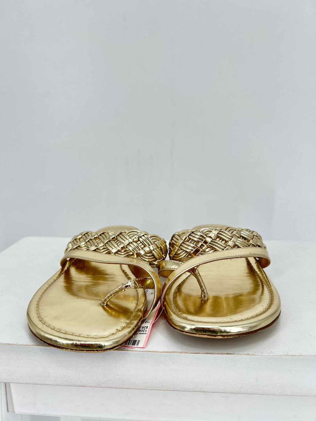 Talbots Women Size 7 Gold Sandals