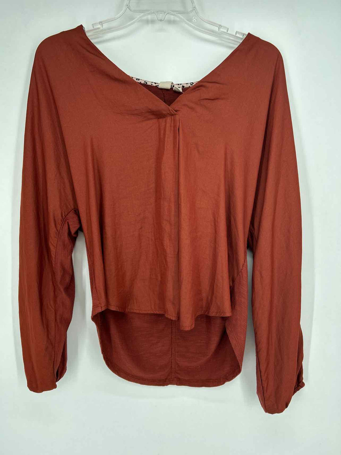 Dolan Size S Brown Long Sleeve