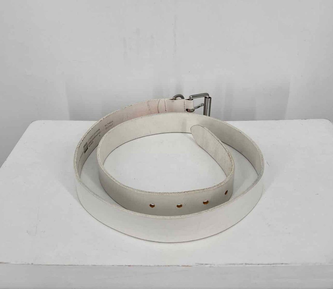 Gap Size L Leather White Belts