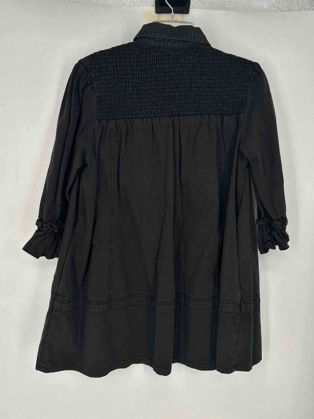 Free People Size S Black Long Sleeve Dress