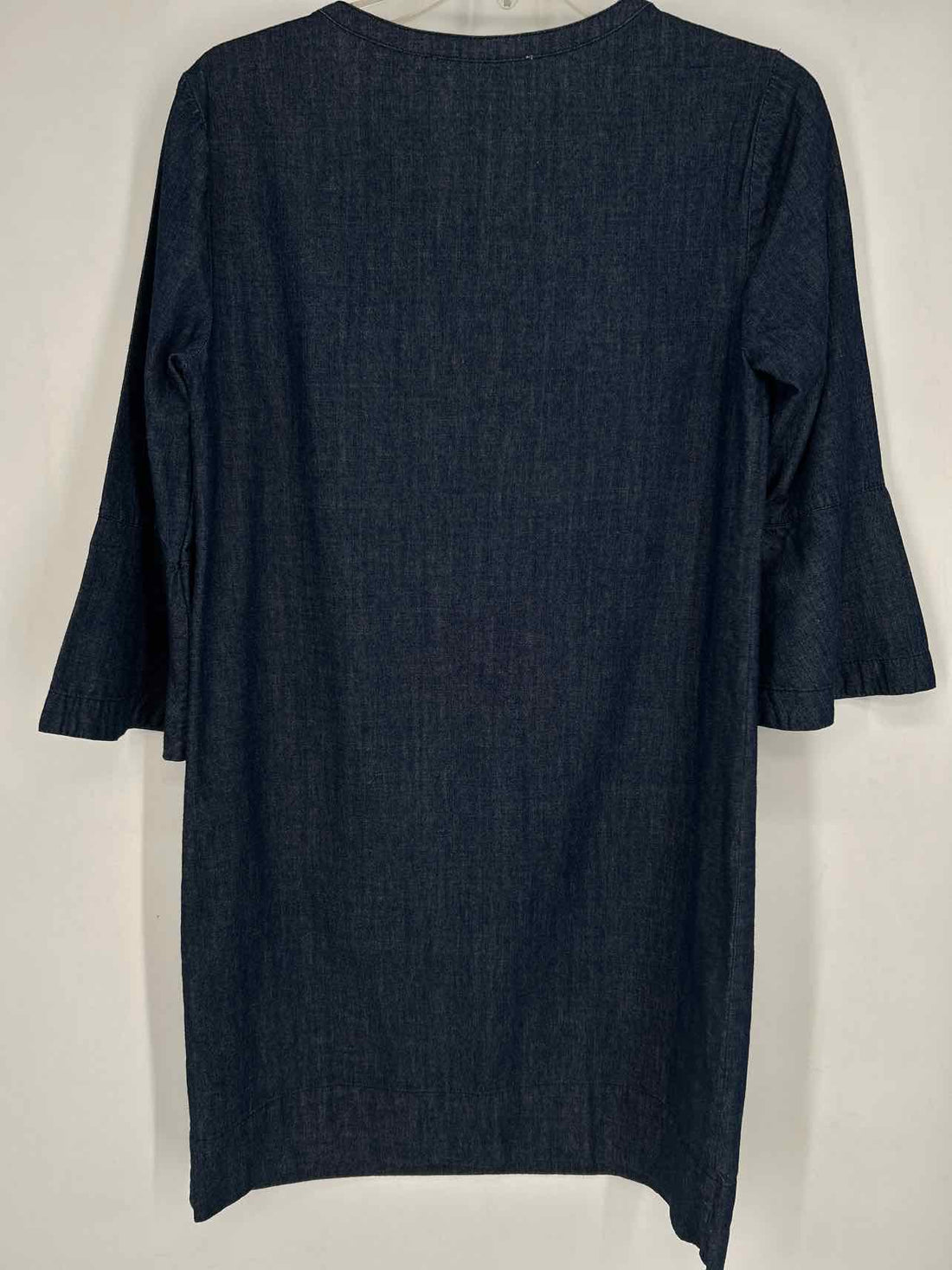 Draper James Size 2 Dark Wash Denim Long Sleeve Dress