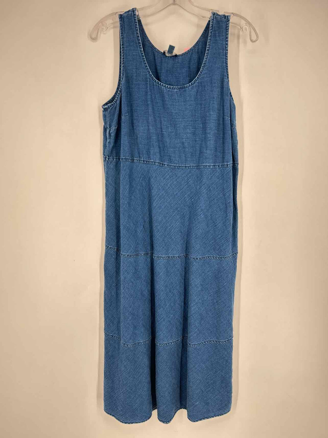 J Jill Size S Denim Sleeveless Dress
