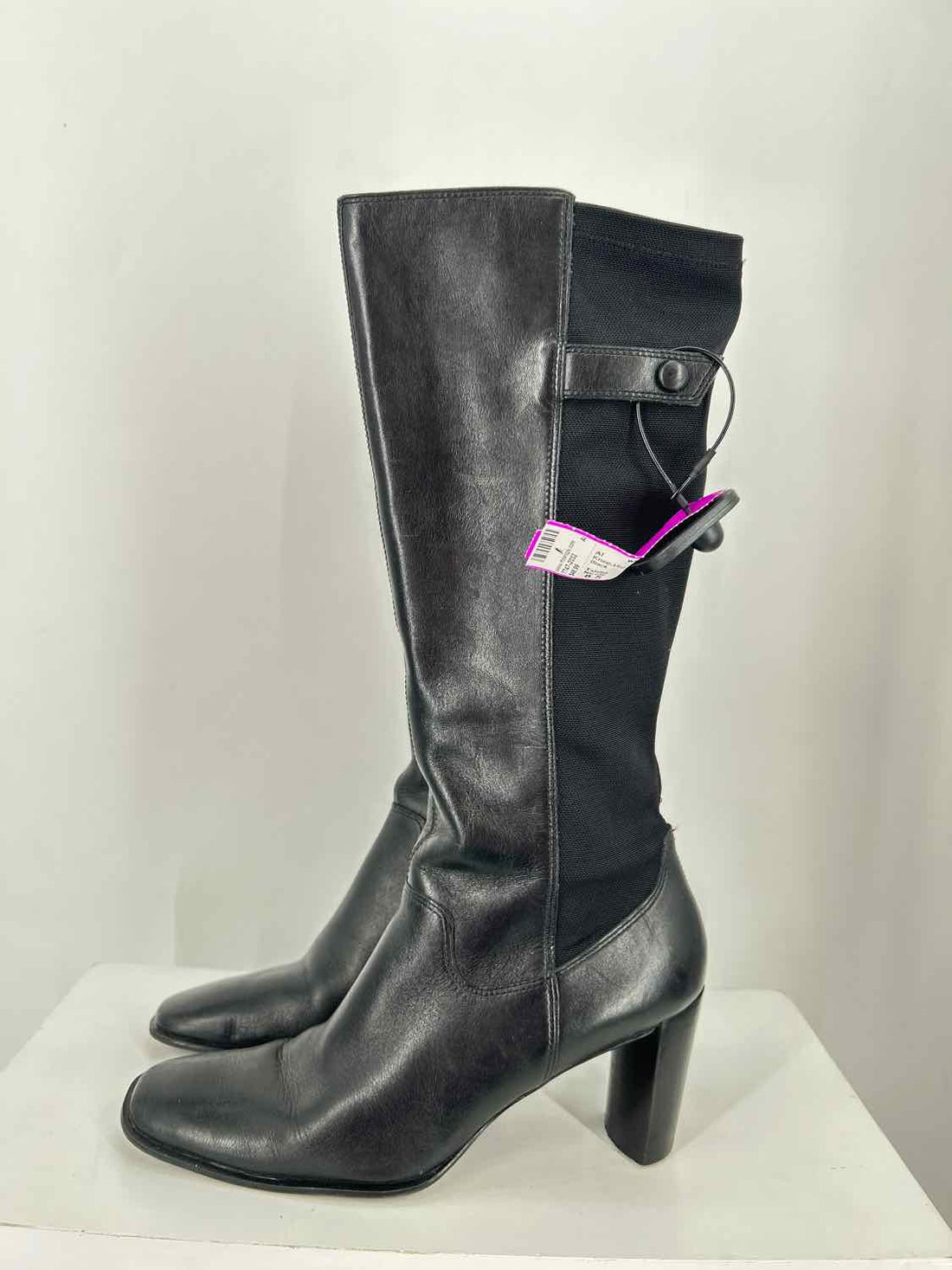 Nicole Women Size 8.5 Black Knee-High Boot