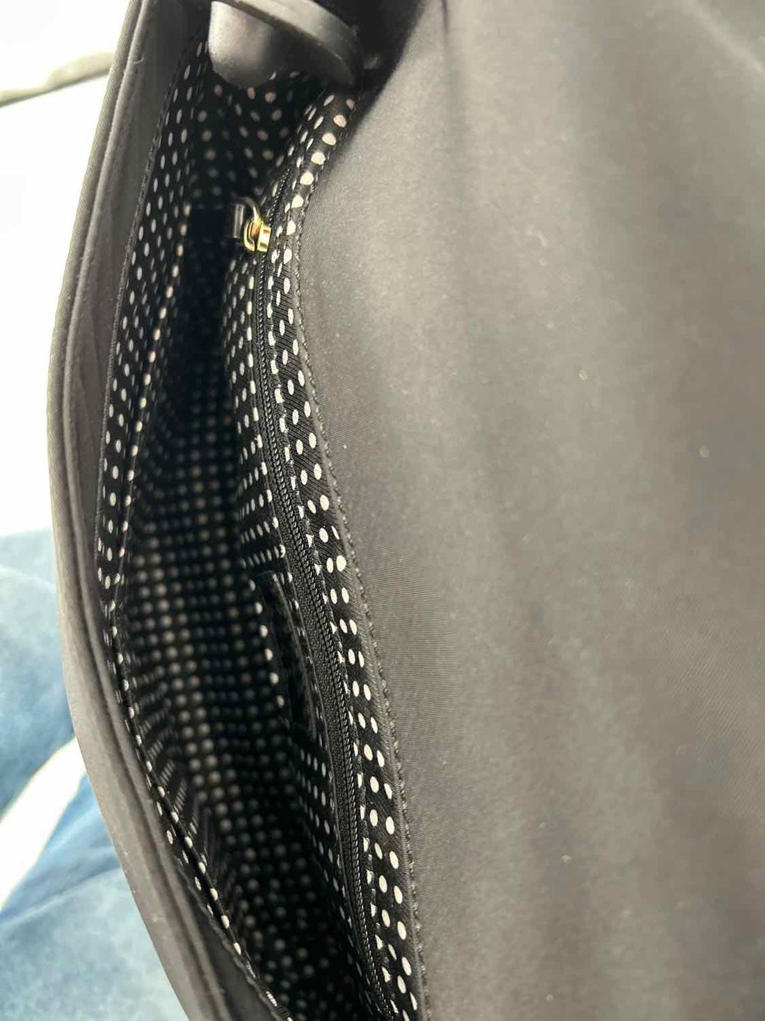 Kate Spade Black Nylon Pre Owned Crossbody