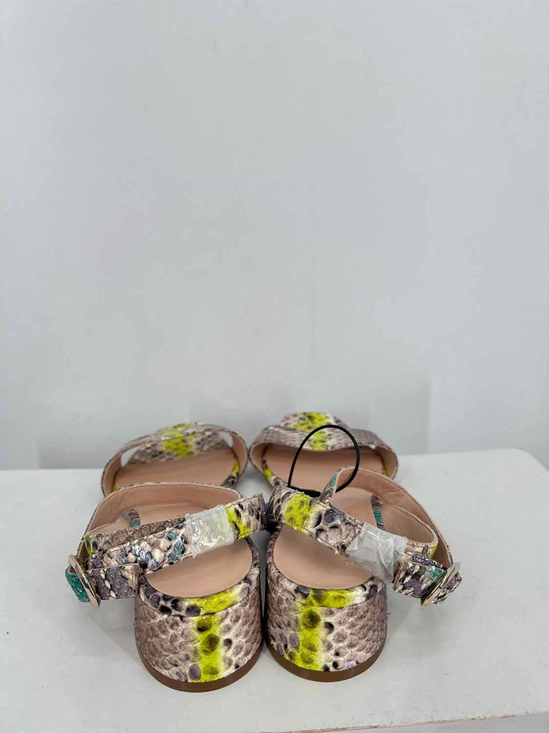 Kate Spade Women Size 8.5 Snake Print Leather Sandals