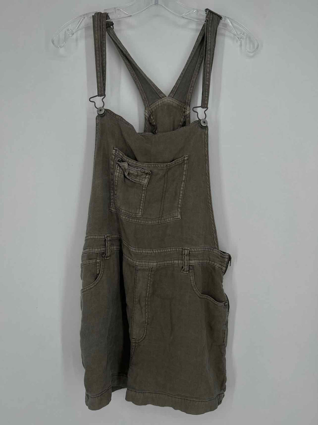 American Eagle Size L Dusty Olive Rompers