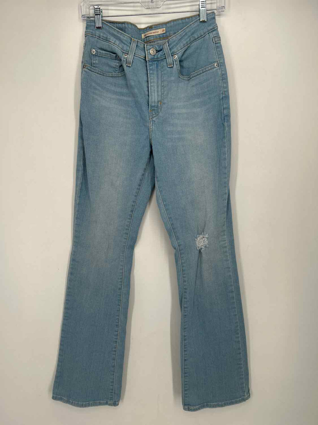 Levi Strauss Size 28 Light Wash Denim Jeans