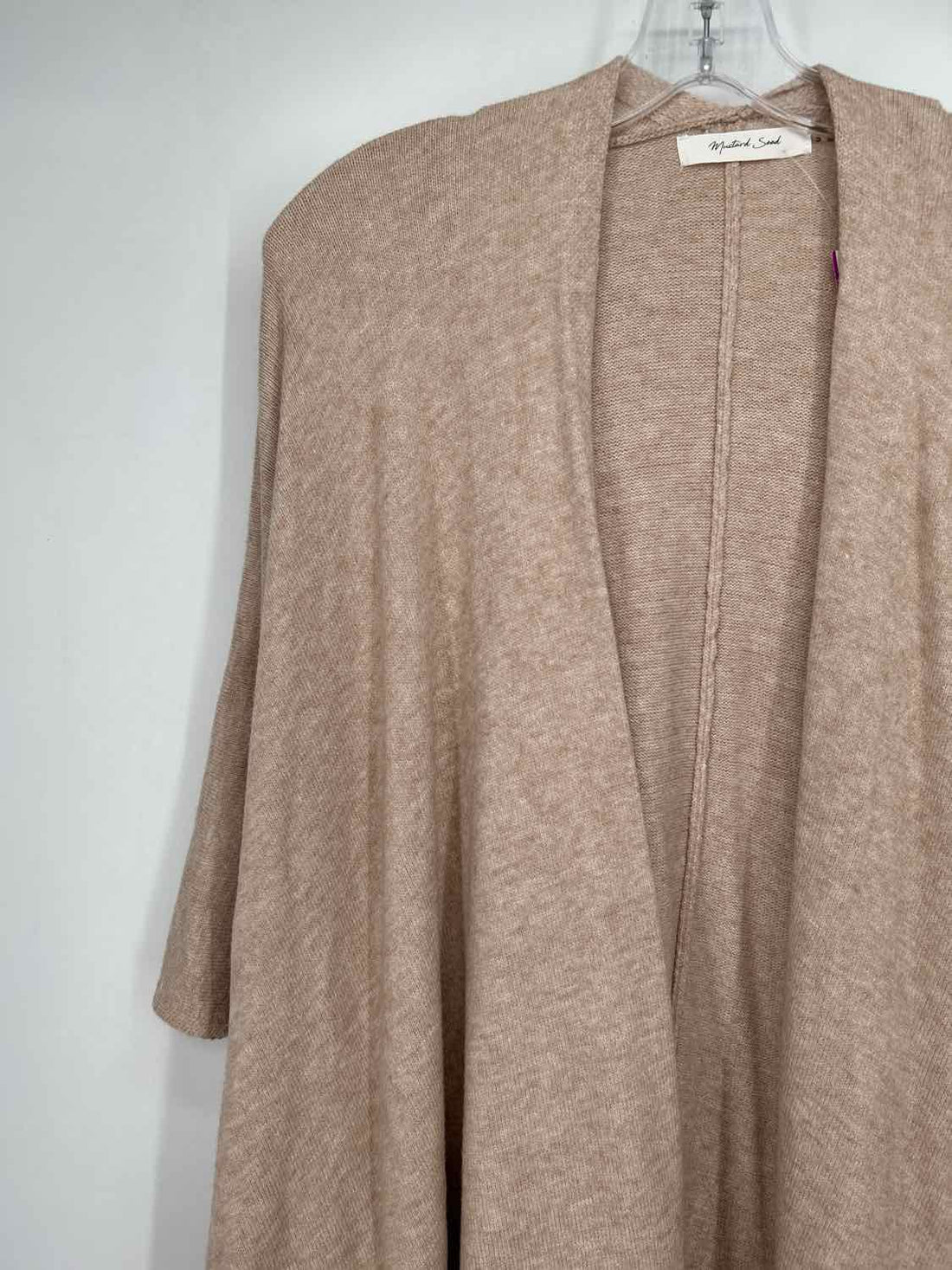 Mustard Seed Size S Beige Cardigan