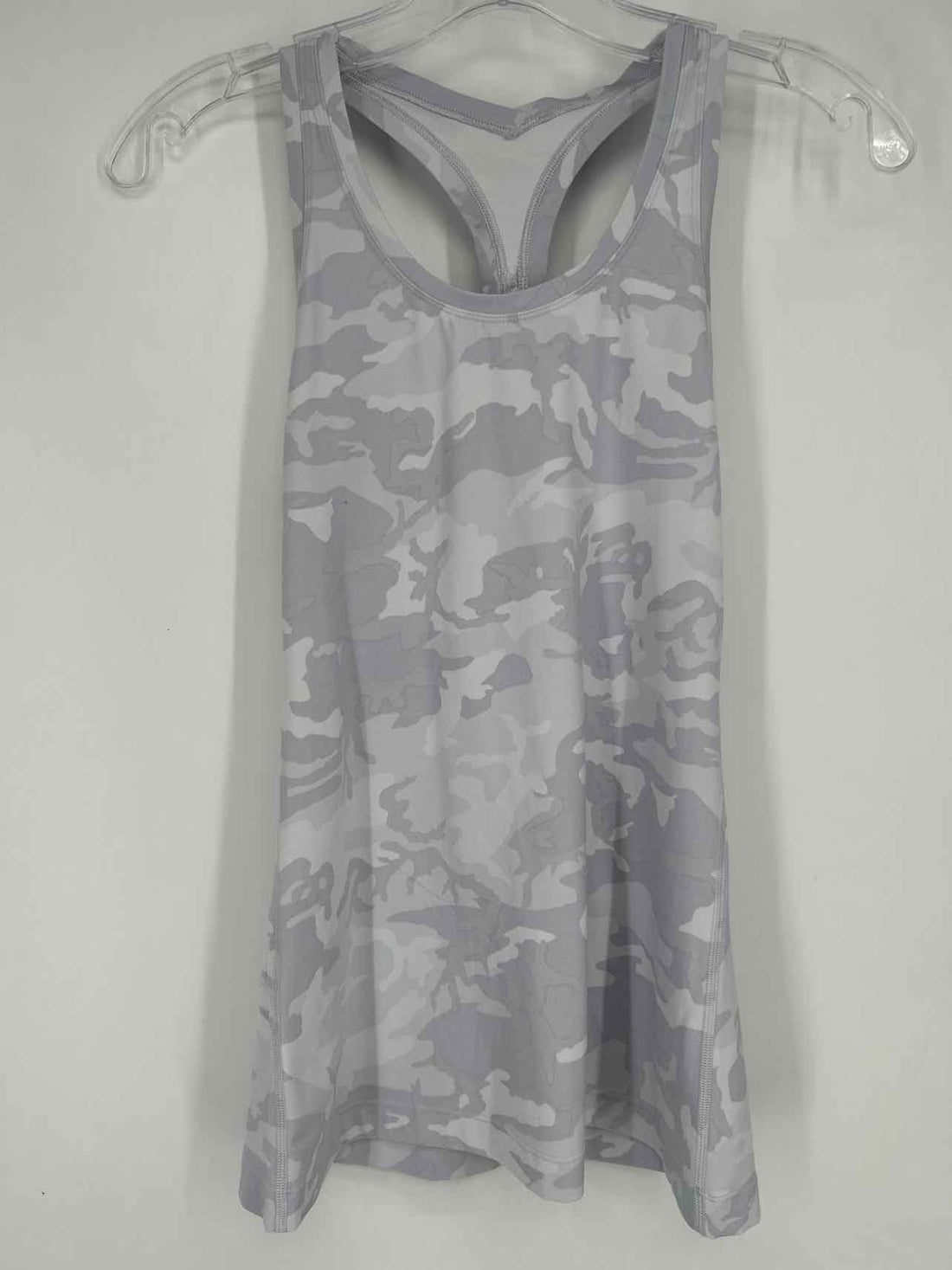 Lululemon Size S Light Gray Camo Active Tops