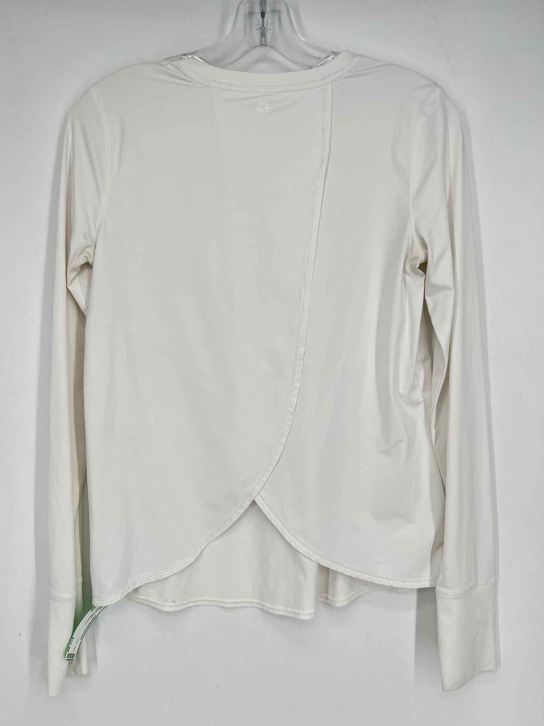 Athleta Size XS White Long Sleeve Active Tops