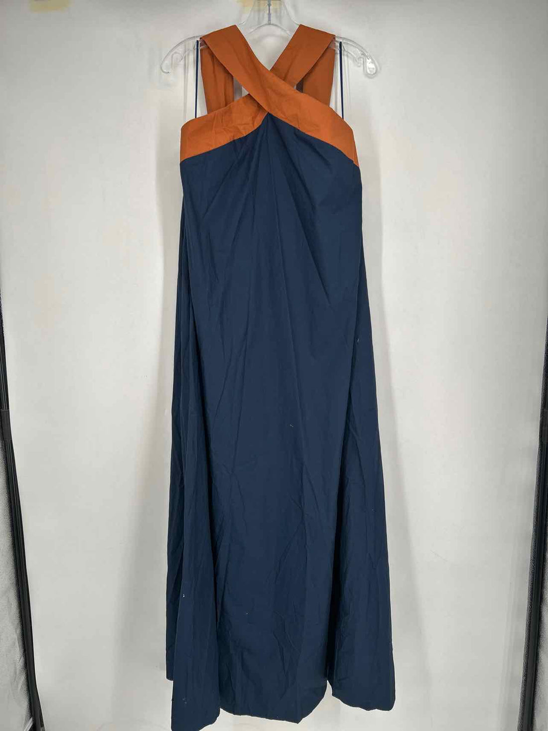 Vici Size L Navy Sleeveless Maxi