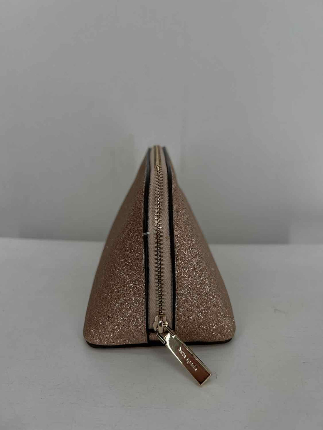 Kate Spade Gold Glitter Cosemtic Wallet