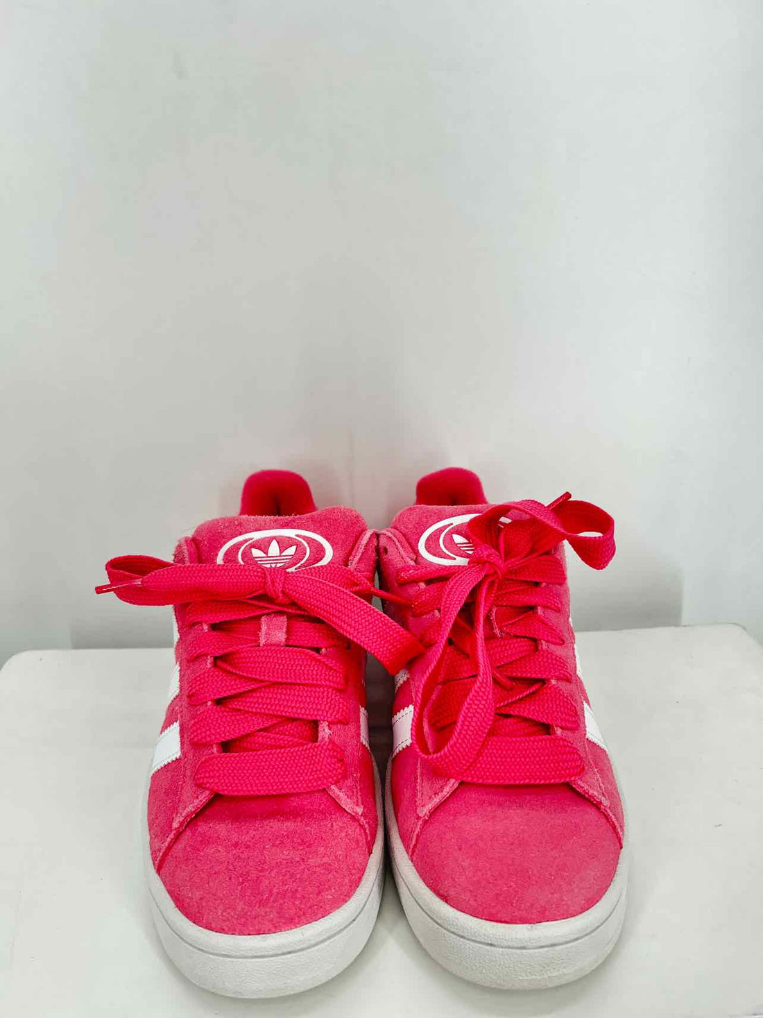 Adidas Women Size 7 Pink & White Sneakers