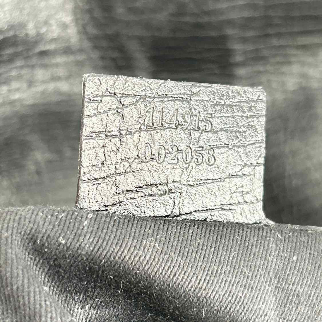 Gucci GG Canvas Horsebit Chain Black Vintage LUXURY