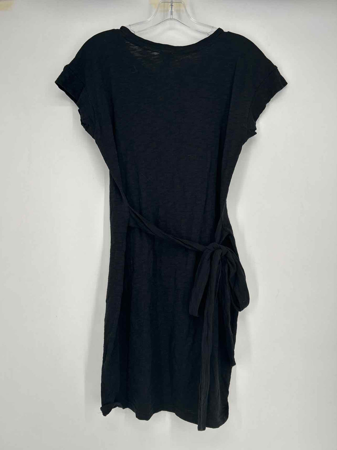 J Crew Size XS Black Short Sleeve Dress