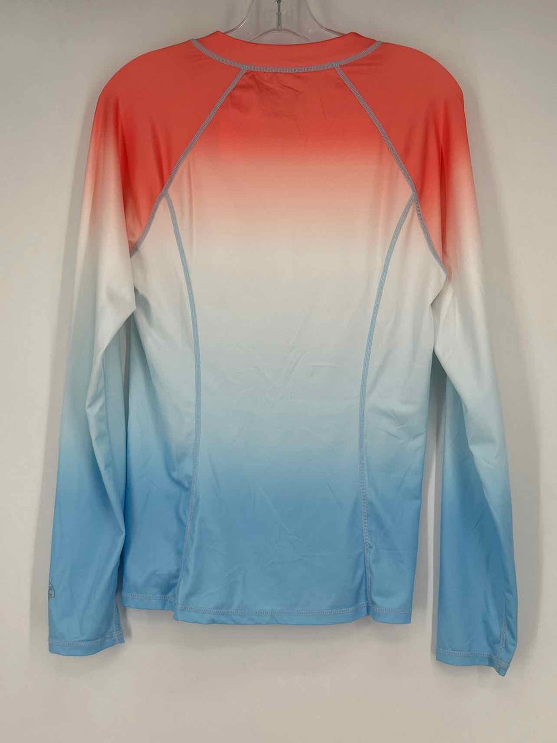 Banana Boat Size L Coral Ombre Long Sleeve Active Tops