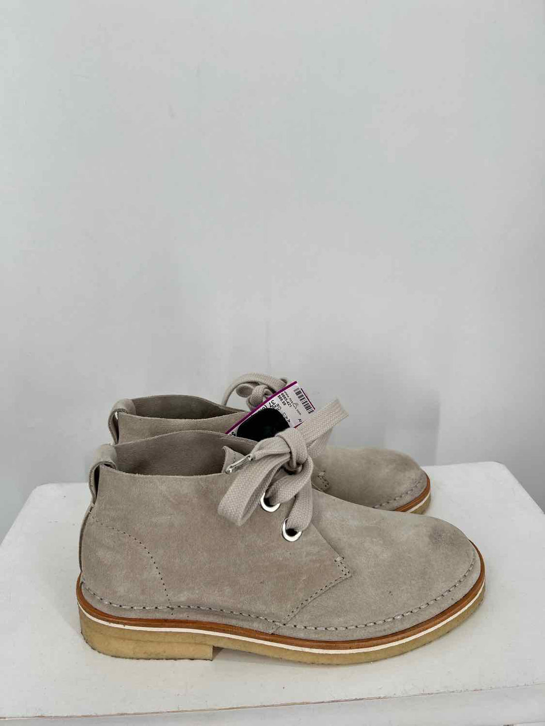 Rag & Bone Women Size 37 (6.5-7) Light Gray Ankle Boot