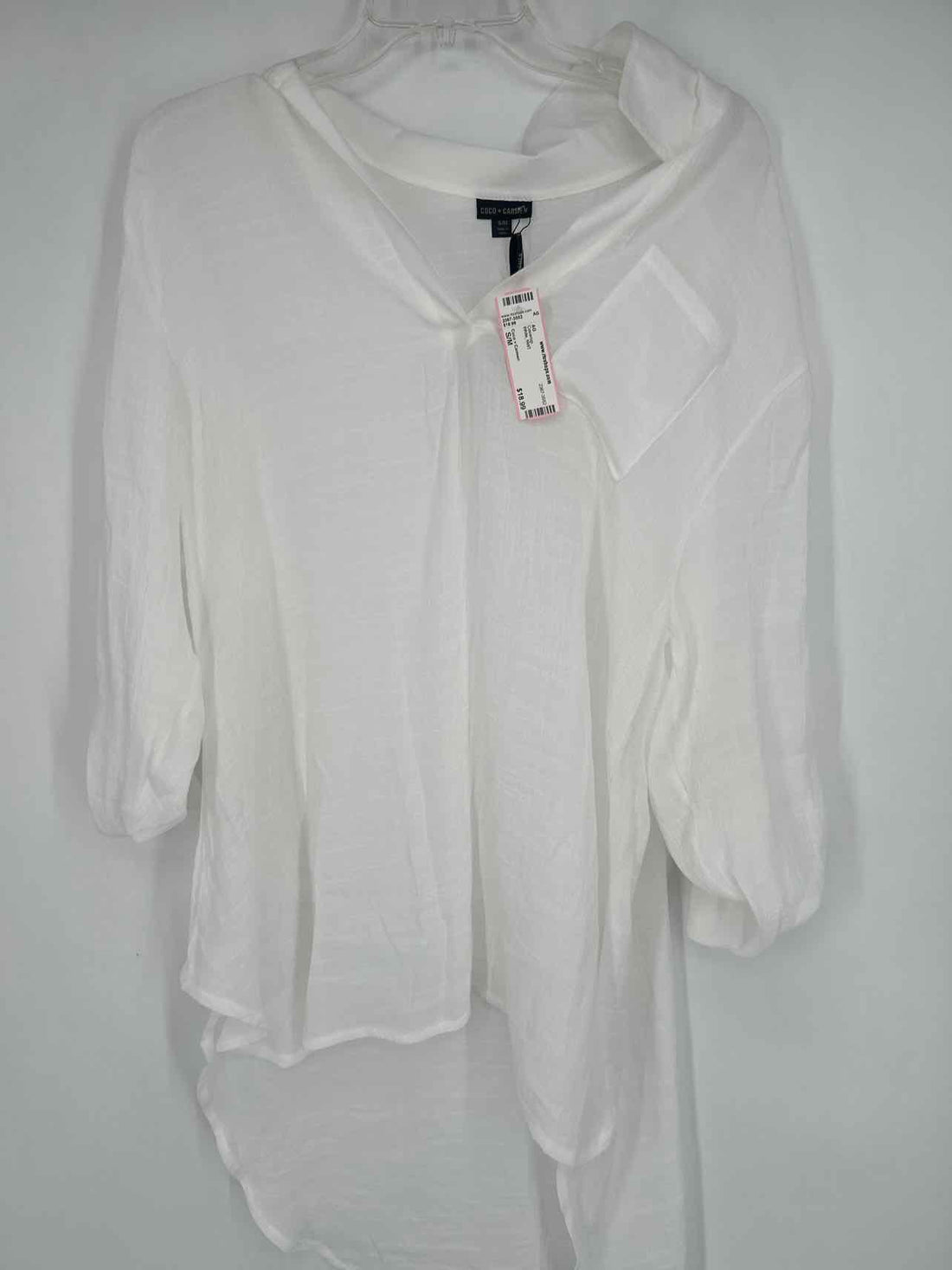 Coco + Carmen Size S/M White NWT Coverup