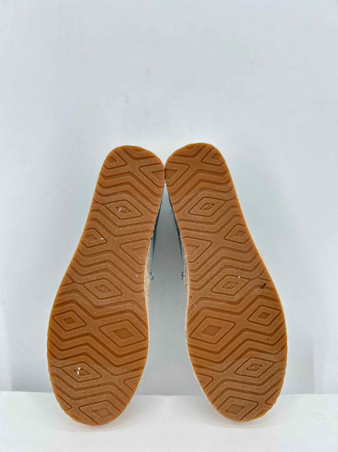 Toms Women Size 7 Blue Espadrilles Platforms
