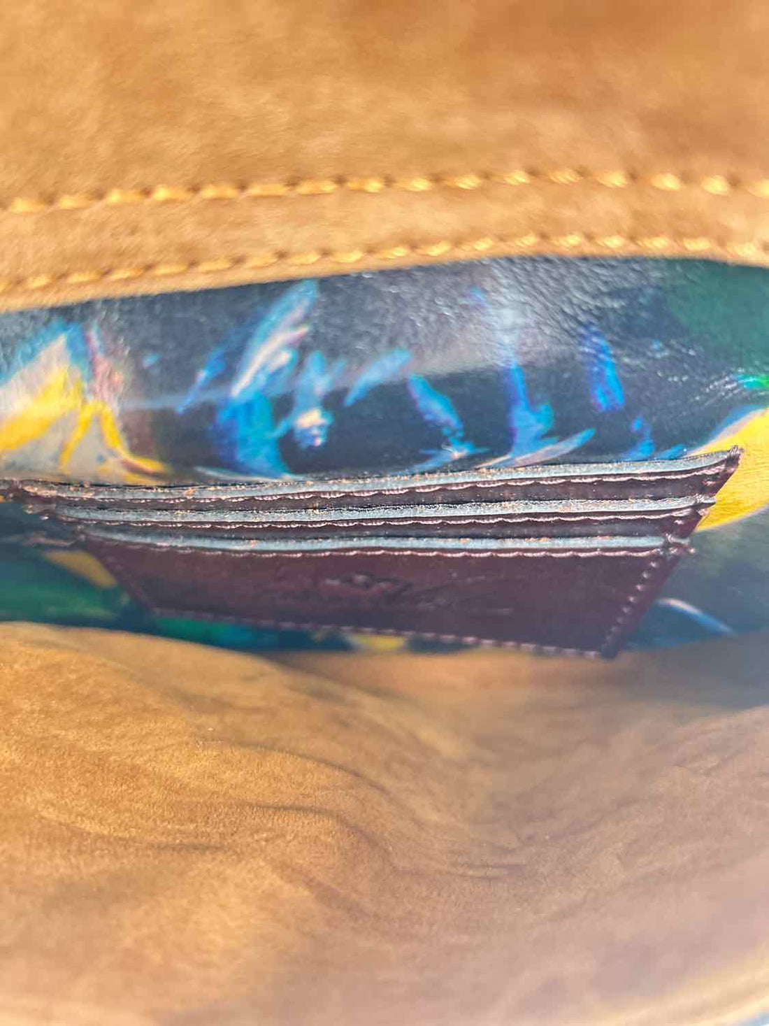 Patricia Nash Crossbody Brown Floral Purse