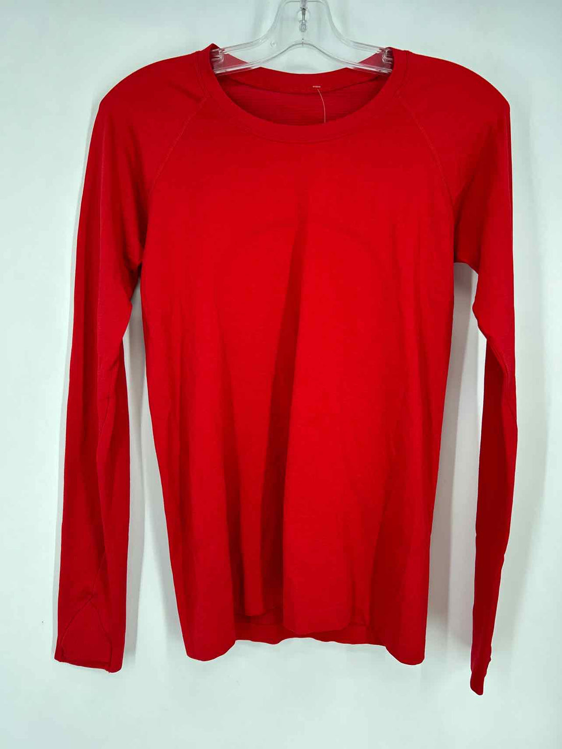 Lululemon Size 8 Red Long Sleeve Active Tops