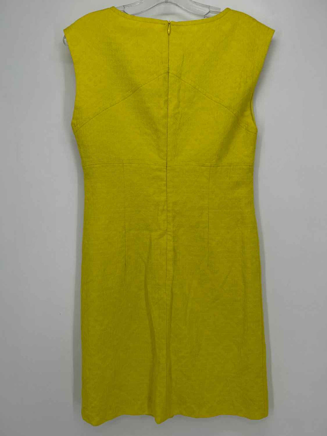 Trina Turk Size 4 Yellow Vintage Dress