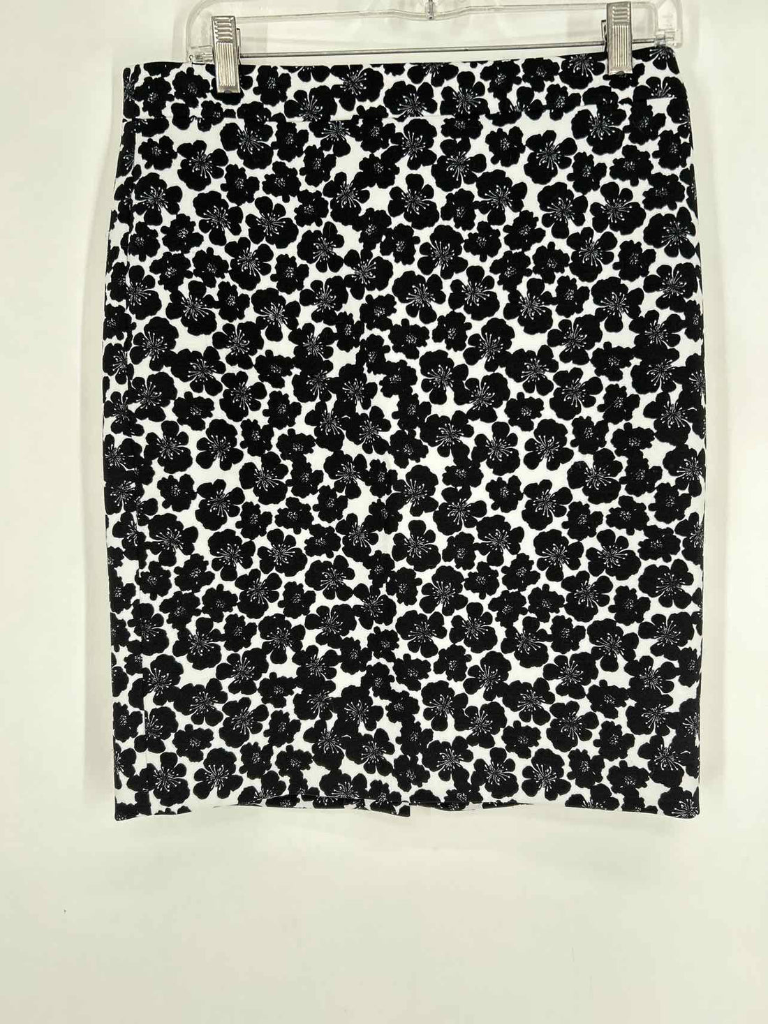 J Crew Size 6 Black Floral Skirts