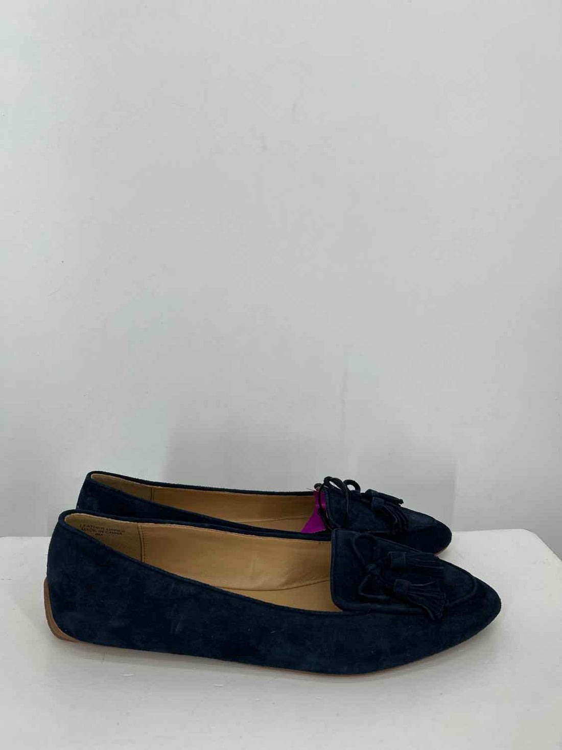 Talbots Women Size 8 Navy Genuine Suede Loafers