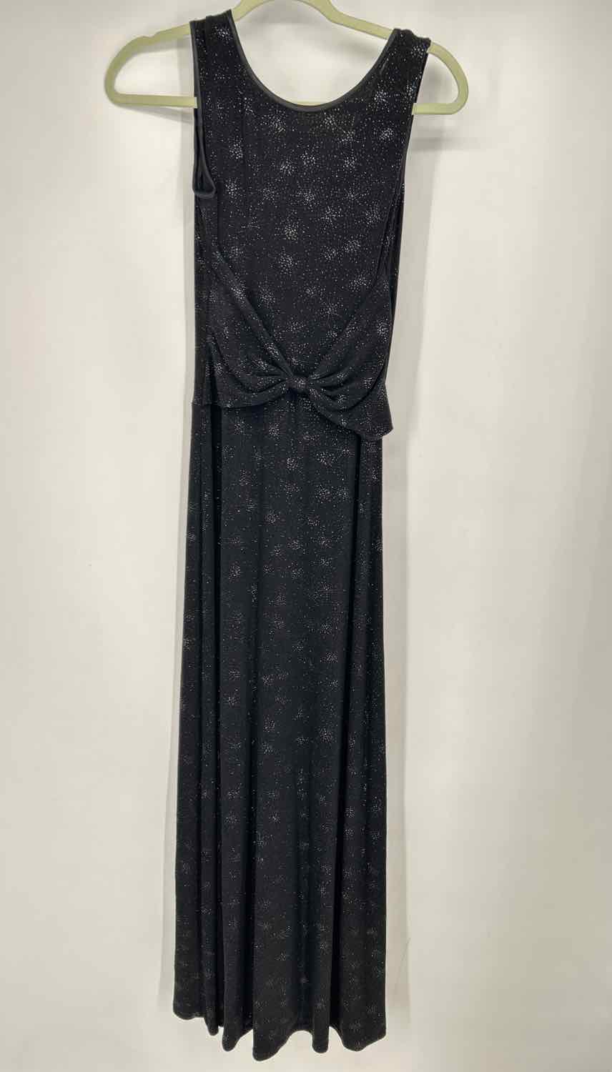 Scott McClintock 8 Black Sparkle Sleeveless Holiday