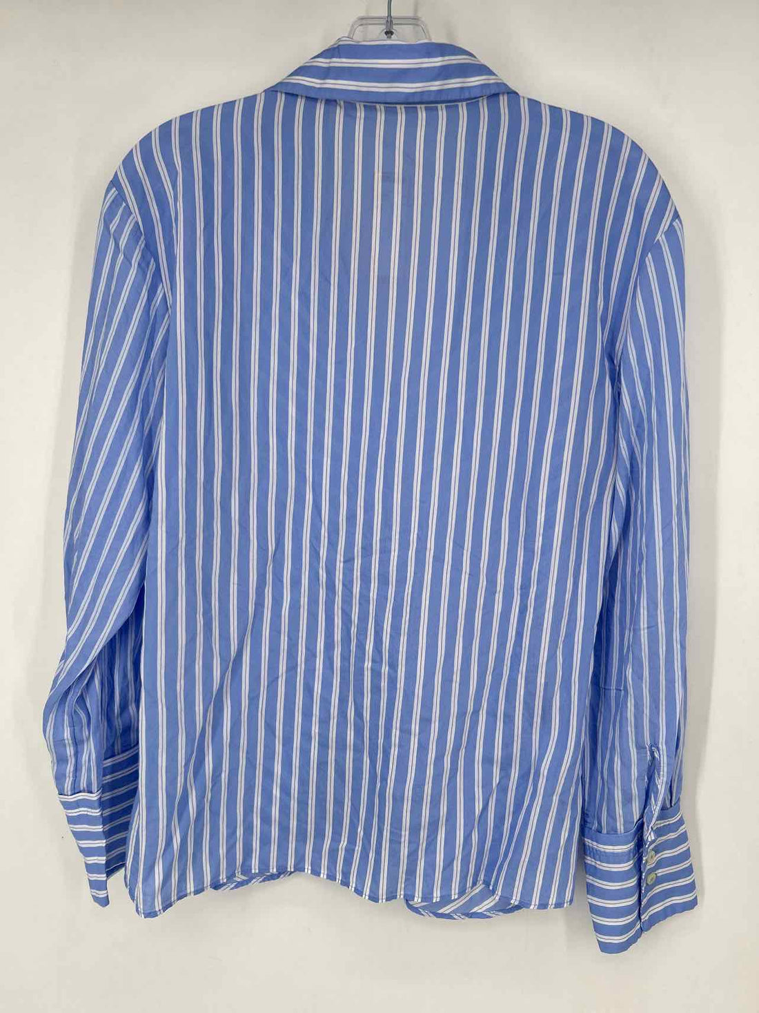 MNG Size 4 Blue & White Striped Long Sleeve