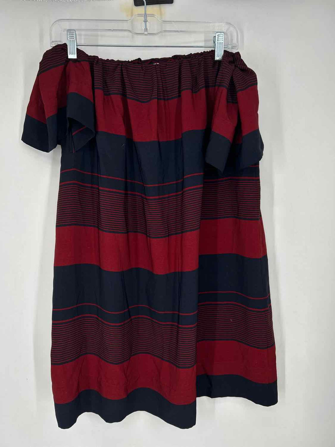 Sugar Lips Size XS Maroon Striped NWT Dress