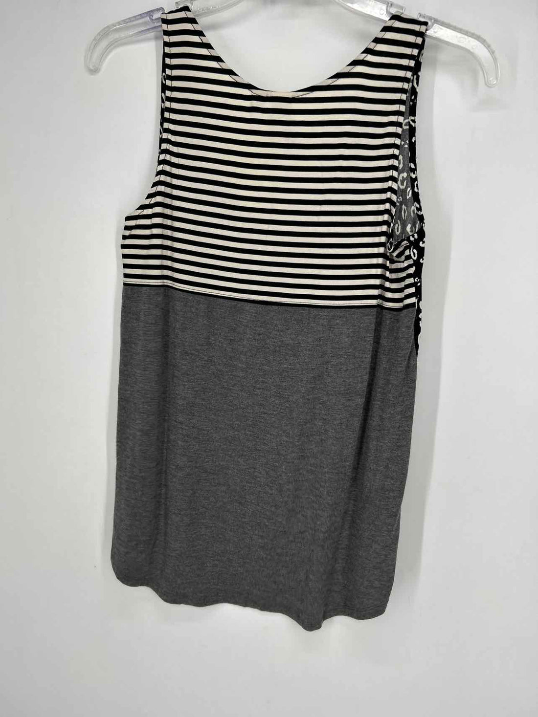 Dolan Size S Black & White Tank Top