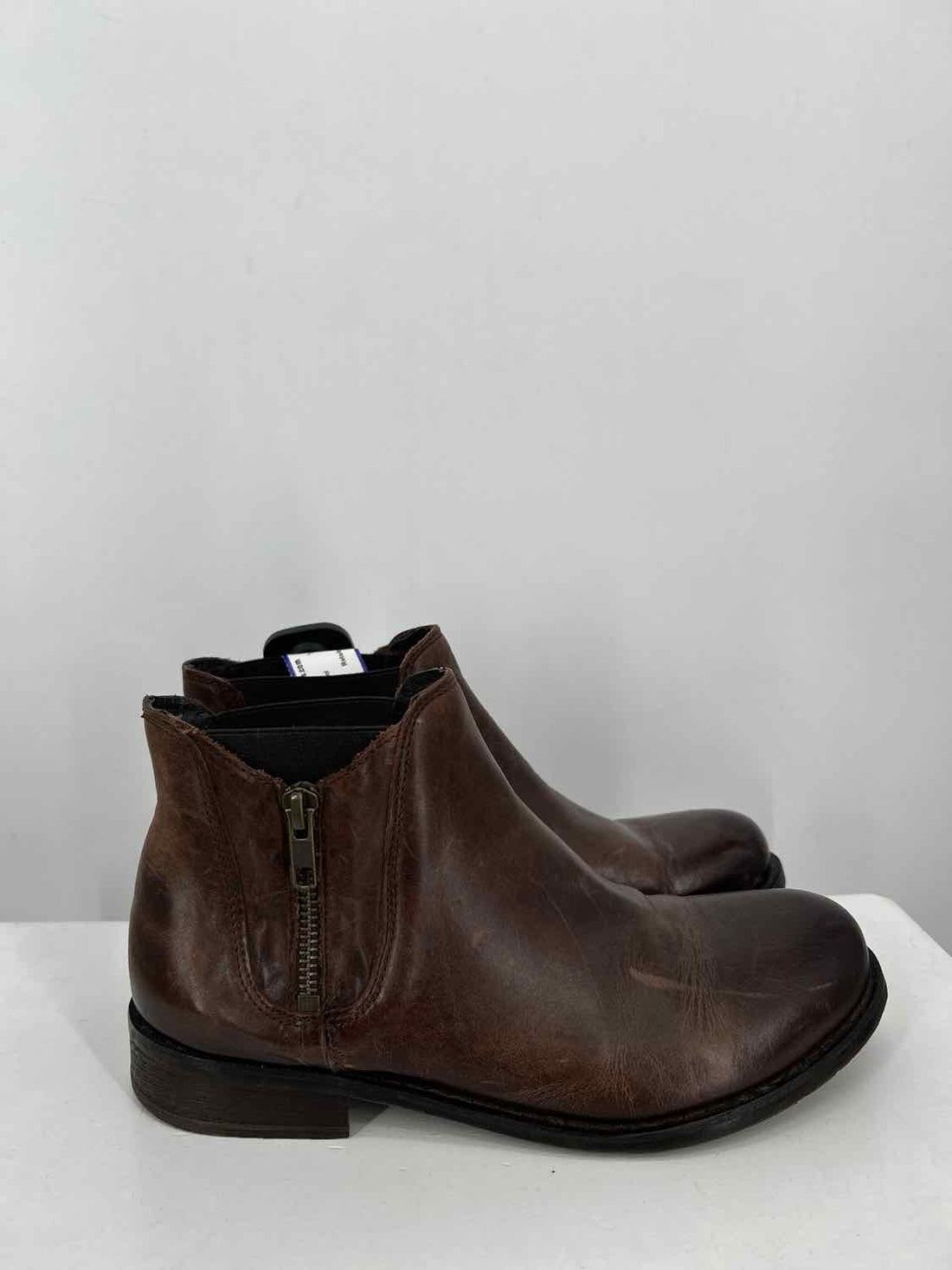 Eric Michael Women Size 39 Brown Genuine Leather Ankle Boot