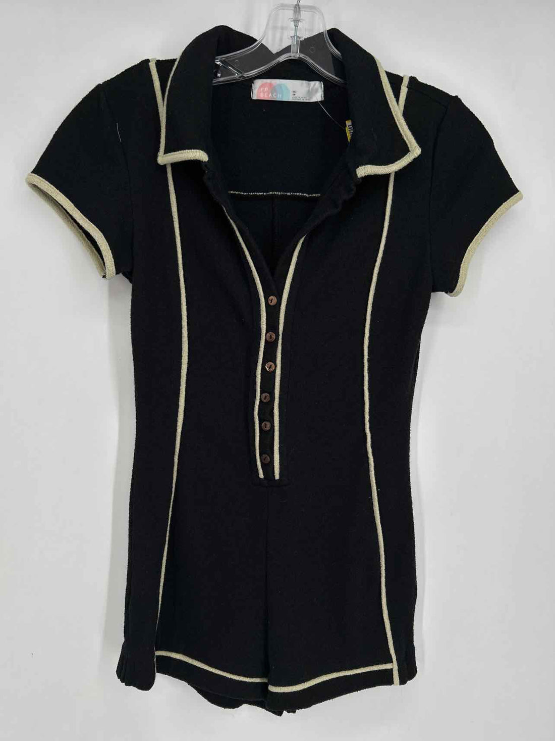 FP Beach Size XS Black Coverup