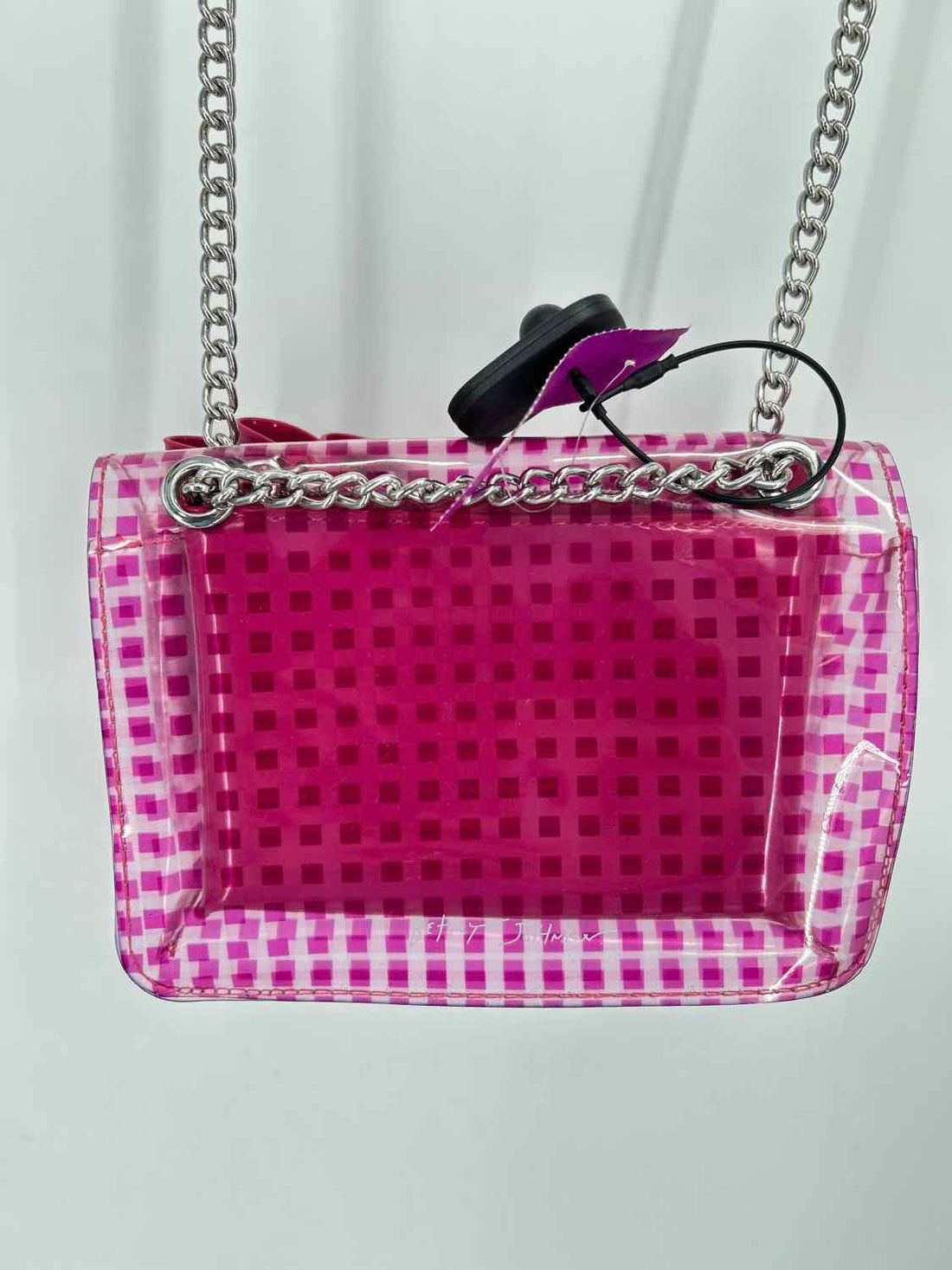 Betsey Johnson Hot Pink Shoulder
