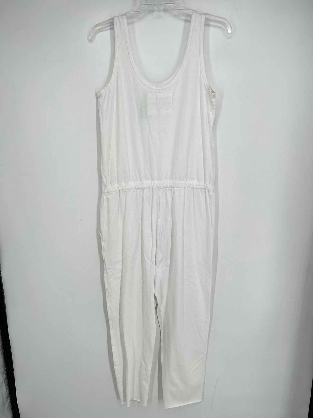 Frank & Eileen Size S White Sleeveless Jumpsuit