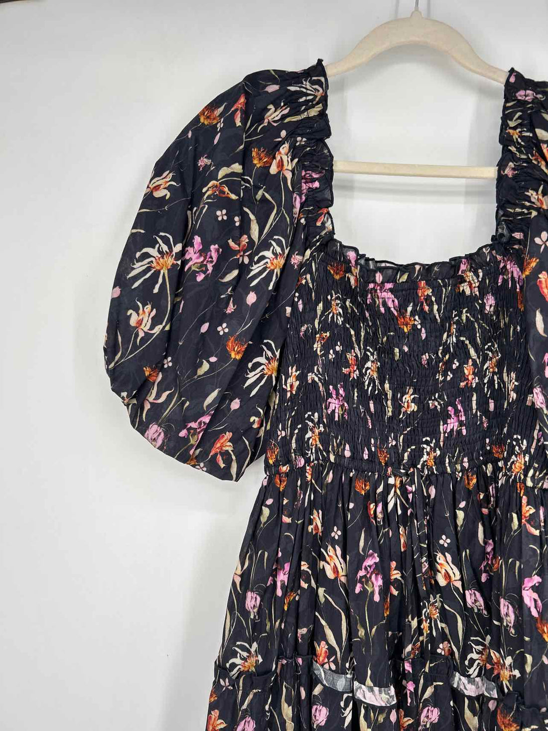 Aureum M Dark Navy Floral New Boutique Dress