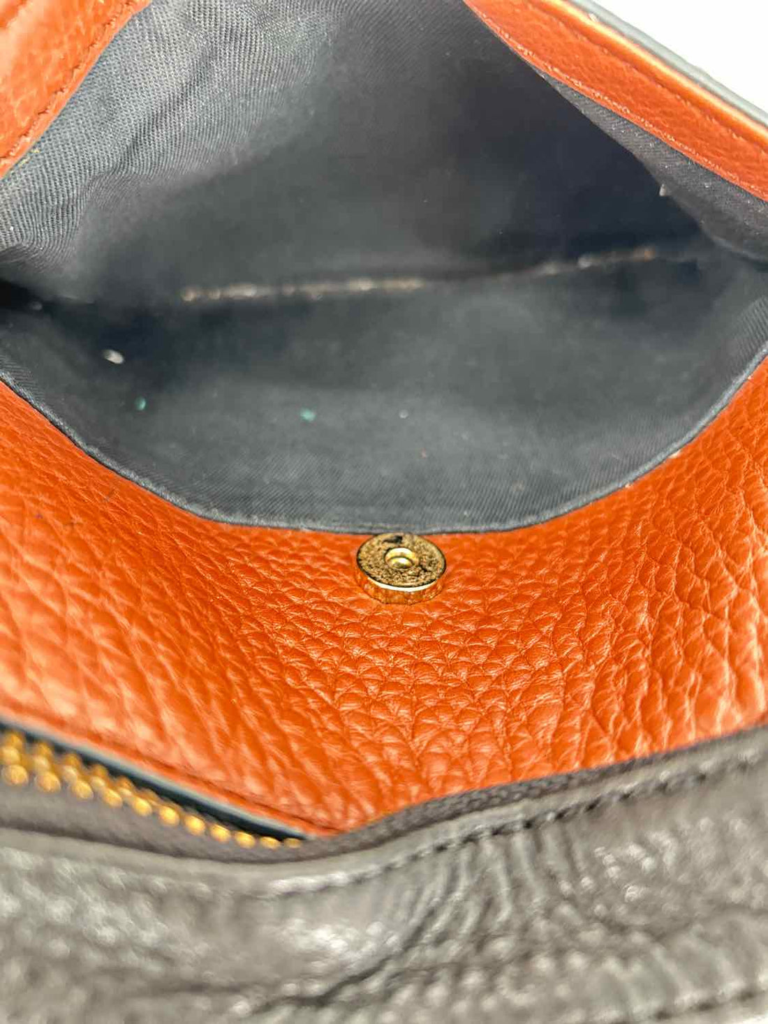 Fossil Black & Brown Square Crossbody