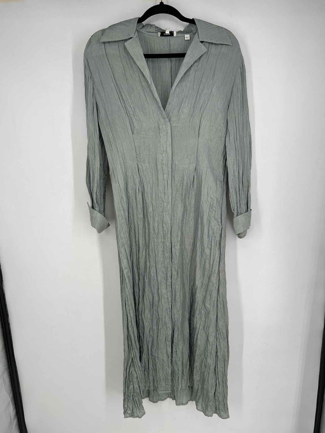 Vince Size S Sage Long Sleeve Dress